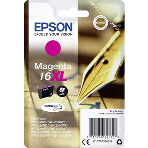 EPSON CARTUCCIA ORIGINALE N.16XL (C13T16334012) MAGENTA