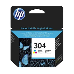 HP CARTUCCIA ORIGINALE N9K05AE N.304 COLORE
