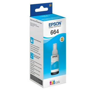 EPSON CARTUCCIA ORIGINALE ECOTANK T6642 (C13T664240) CIANO