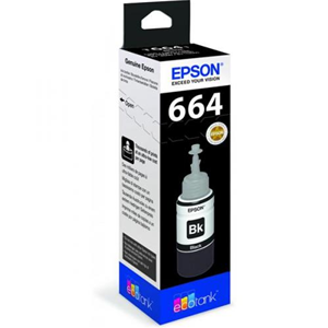 EPSON CARTUCCIA ORIGINALE T6641 (C13T664140) NERA