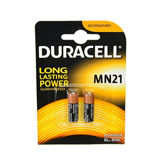 DURACELL BATTERIE ALCALINE TWIN PACK 12V MN21 (E23)