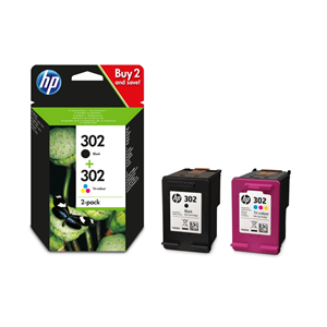 HP CARTUCCIA ORIGINALE X4D37AE N.302 MULTIPACK