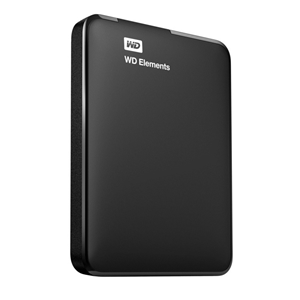 WESTERN DIGITAL HARD DISK 1 TB ESTERNO ELEMENTS USB 3.0 2,5 NERO AUTOALIMENTATO (WDBUZG0010BBK-WESN)