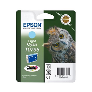 EPSON CARTUCCIA ORIGINALE C13T07954010 LIGHT CIANO