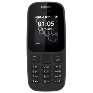 NOKIA CELLULARE 105 DUAL SIM NERO