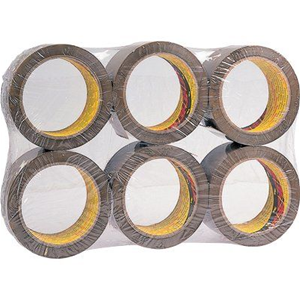 NO BRAND NASTRO ADESIVO 50MM X 66MT - AVANA (6 PEZZI)