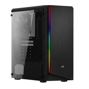 AEROCOOL CASE GAMING RIFT RGB (AEROPGSRIFT-BK-RGB) NERO