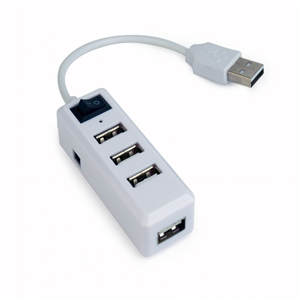 TECHMADE HUB 4 PORTE USB UHB-U2P4-21 BIANCO