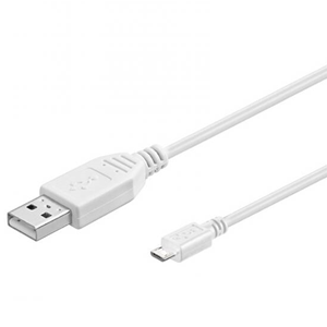 DIGITUS CAVO USB A MICRO USB 30 CM BIANCO (E10335)