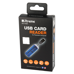 XTREME LETTORE MULTICARD ESTERNO USB 2.0 (30792)