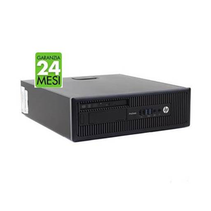 REFOO PC HP PRO 600 G1 SFF INTEL CORE I5-4570 4GB 240GB SSD WINDOWS 10 PRO - RICONDIZIONATO - GAR. 24 MESI