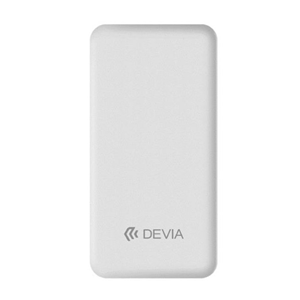 DEVIA POWER BANK V3 DESP10K519W 10000MAH 2 USCITE CON PROTEZIONE - BIANCO