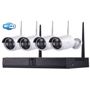 TECNO KIT SISTEMA DI SORVEGLIANZA NVR 4 CANALI WIRELESS + TELECAMERE (TC-1402IPW-KIT)