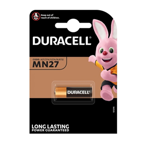 DURACELL BATTERIE ALCALINE 12V MN27 BL1 DUR27 (A27)