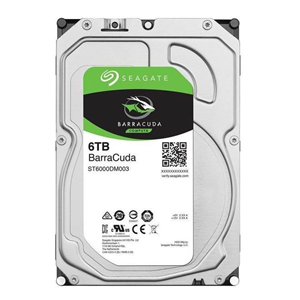 SEAGATE HARD DISK BARRACUDA 6 TB SATA 3 3.5" (ST6000DM003) RICONDIZIONATO