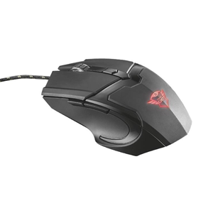 TRUST MOUSE GXT101 GAV (21044) RETROILLUMINATO NERO