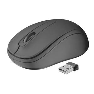 TRUST MOUSE ZIVA COMPACT WIRELESS (21509) NERO