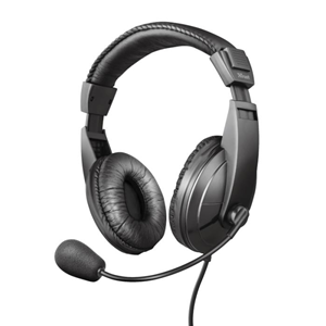 TRUST CUFFIE MICROFONO QUASAR HEADSET (21661)