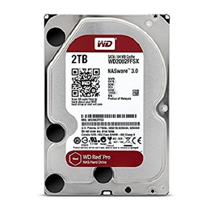 WESTERN DIGITAL HARD DISK RED PRO 2 TB SATA NASWARE (WD2002FFSX)