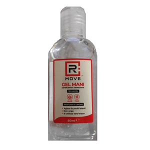 R MOVE GEL IGIENIZZANTE PER MANI 80ML ALCOOL 70%