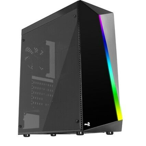 AEROCOOL CASE SHARD RGB (AEROPGSSHARDRGB-BK) ATX NERO