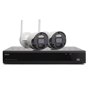 ISIWI KIT SISTEMA DI SORVEGLIANZA NVR 8 CANALI + 2 TELECAMERE (ISW-K1N8BF2MP-2) WIRELESS