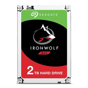 SEAGATE HARD DISK 2 TB IRONWOLF SATA 3 3.5" NAS (ST2000VN004)