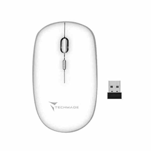 TECHMADE MOUSE TM-MUSWN4B-WH BIANCO WIRELESS