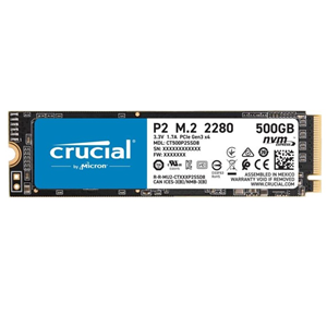CRUCIAL HARD DISK SSD 500GB P2 M.2 NVME (CT500P2SSD8)