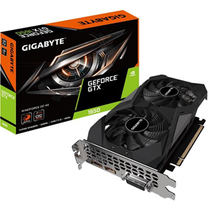 GIGABYTE SCHEDA VIDEO GEFORCE WINDFORCE OC 4G GTX1650 4GB GV-N1650OC-4GD