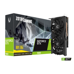 ZOTAC SCHEDA VIDEO GTX 1660 GAMING TWIN FAN 6 GB (ZT-T16600K-10M)
