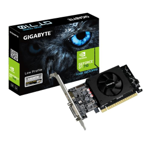 GIGABYTE SCHEDA VIDEO GEFORCE GT710 1 GB DDR5 PCI-E LP (GV-N710D5-1GL) R1.0