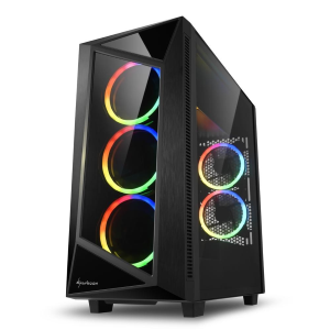 SHARKOON (RICONDIZIONATO) CASE REV200 RGB ATX VETRO TEMPERATO
