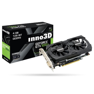 INNO3D SCHEDA VIDEO GTX 1050 TI TWIN X2 4 GB (N105K-2DDV-M5CM)