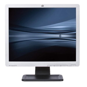 HP MONITOR 17" LE1711 LCD BLACK/SILVER NO BOX - RICONDIZIONATO GRADO A-/B GAR. 3 MESI
