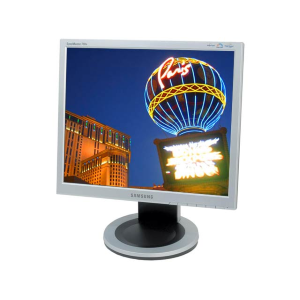 SAMSUNG MONITOR 17" 710N LCD BLACK/SILVER NO BOX - RICONDIZIONATO GRADO A-/B GAR. 3 MESI