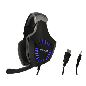 TECNO CUFFIE MICROFONO TC-K10 STEREO RGB GAMING