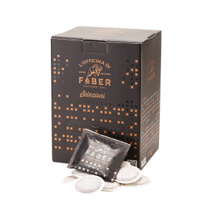 FABER CIALDA MONODOSE DI CAFFE' TOSTATO - MISCELA NERA DARK ROAST - 150PZ