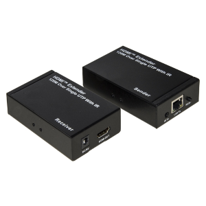 LINK ESTENSORE DI LINEA HDMI CON CAVO DI RETE (ANCHE IP) 120 MT INFRAROSSI