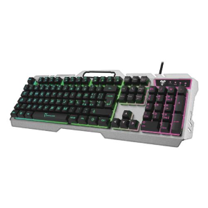 TECHMADE TASTIERA GAMING TM-GK023 - METALLICA CON LED RGB