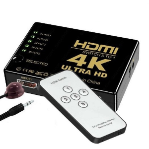 ANDOWL COMMUTATORE SWITCH HDMI 1.4B 5 PORTE ULTRA HD 4K (Q-501K)