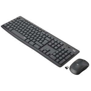 LOGITECH KIT MK295 TASTIERA + MOUSE WIRELESS NERA (920-009797)