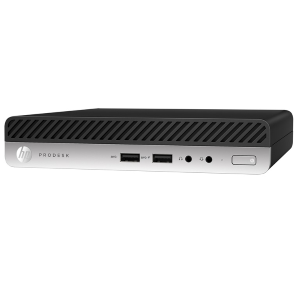 HP PC PRODESK 400 G5 USFF MINI INTEL CORE I5-9500T 16GB 256GB SSD WINDOWS 10 PRO - RICONDIZIONATO - GAR. 12 MESI