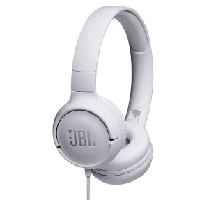 JBL CUFFIE MICROFONO TUNE 500 CON CAVO - BIANCO