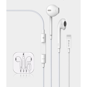 DEVIA AURICOLARI DEELAP864W PER IPHONE LIGHTNING BIANCO