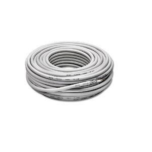 NVS MATASSA 19/02 CAVO PER ANTENNA PARABOLA SATELLITE COASSIALE COAX F - 20 MT BIANCO