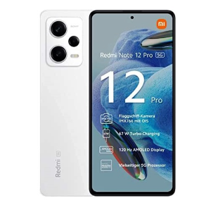 XIAOMI SMARTPHONE REDMI NOTE 12 PRO 5G 128GB POLAR WHITE EU