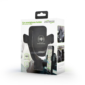 GEMBIRD SUPPORTO PER SMARTPHONE DA AUTO CON CARICATORE WIRELESS 10W (EG-TA-CHAV-QI10-01)