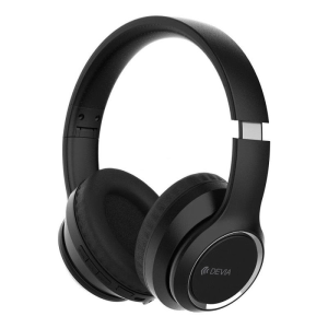 DEVIA CUFFIA WIRELESS EM039 V2 BLUETOOTH RICARICABILI - NERA