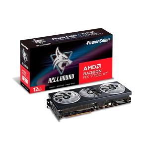 POWERCOLOR SCHEDA VIDEO RADEON RX7700 XT AMD HELLHOUND 12G-L/OC 12GB